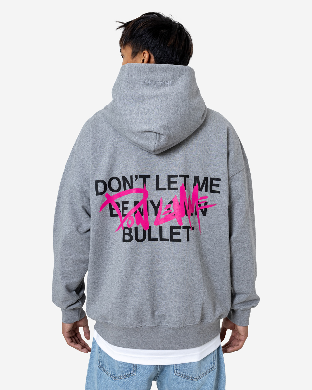 Don Lemme Oversized Mikina Vandalism - grey Veľkosť: L