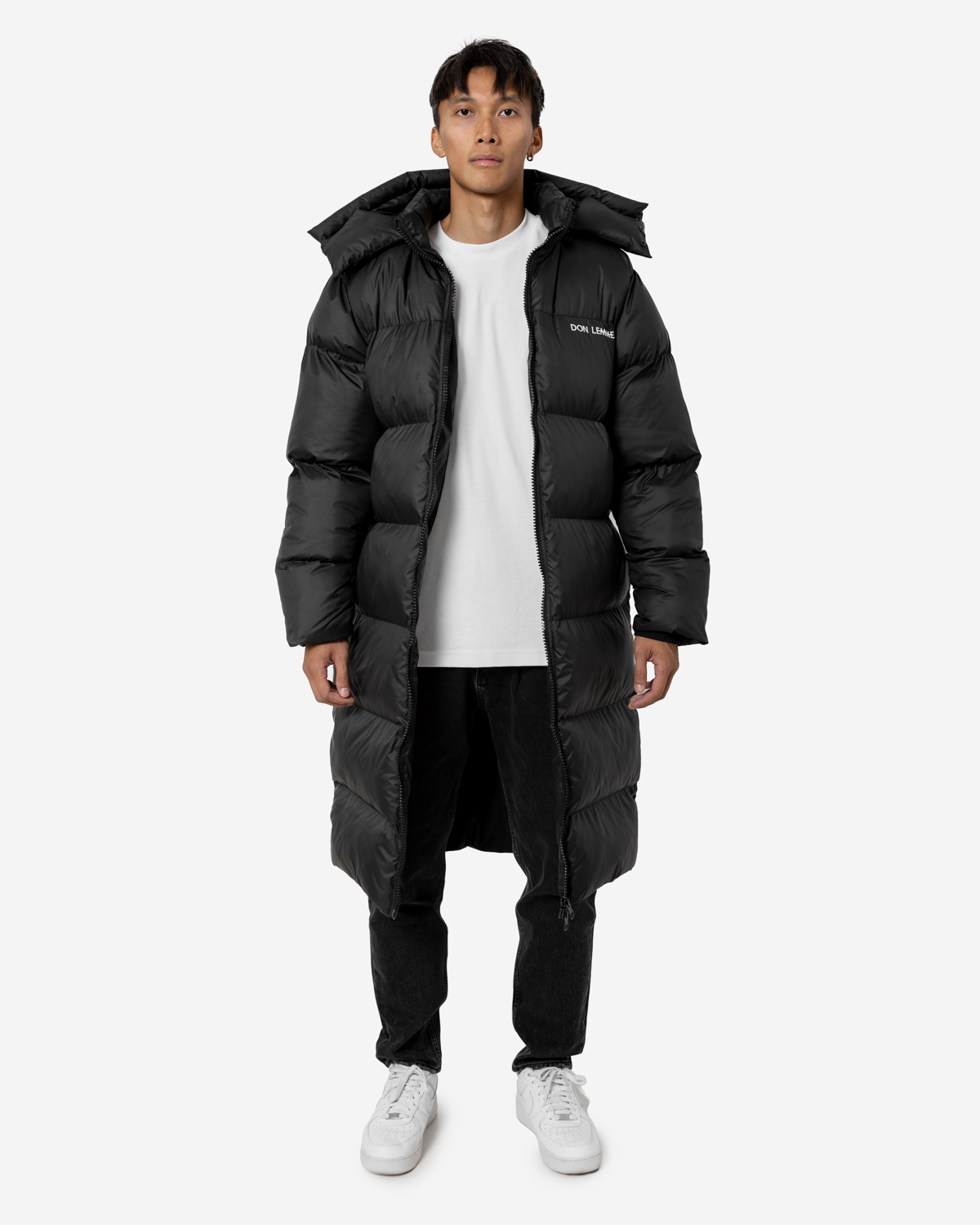 Don Lemme Zimná bunda Lenght - black Veľkosť: XL