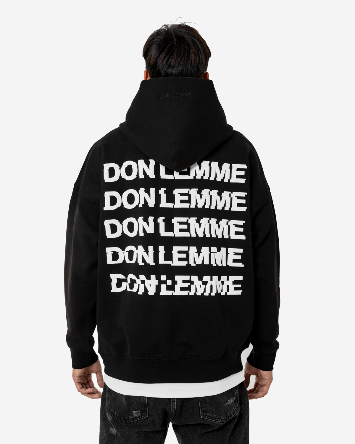 Don Lemme Oversized Mikina Flaw - white Veľkosť: M