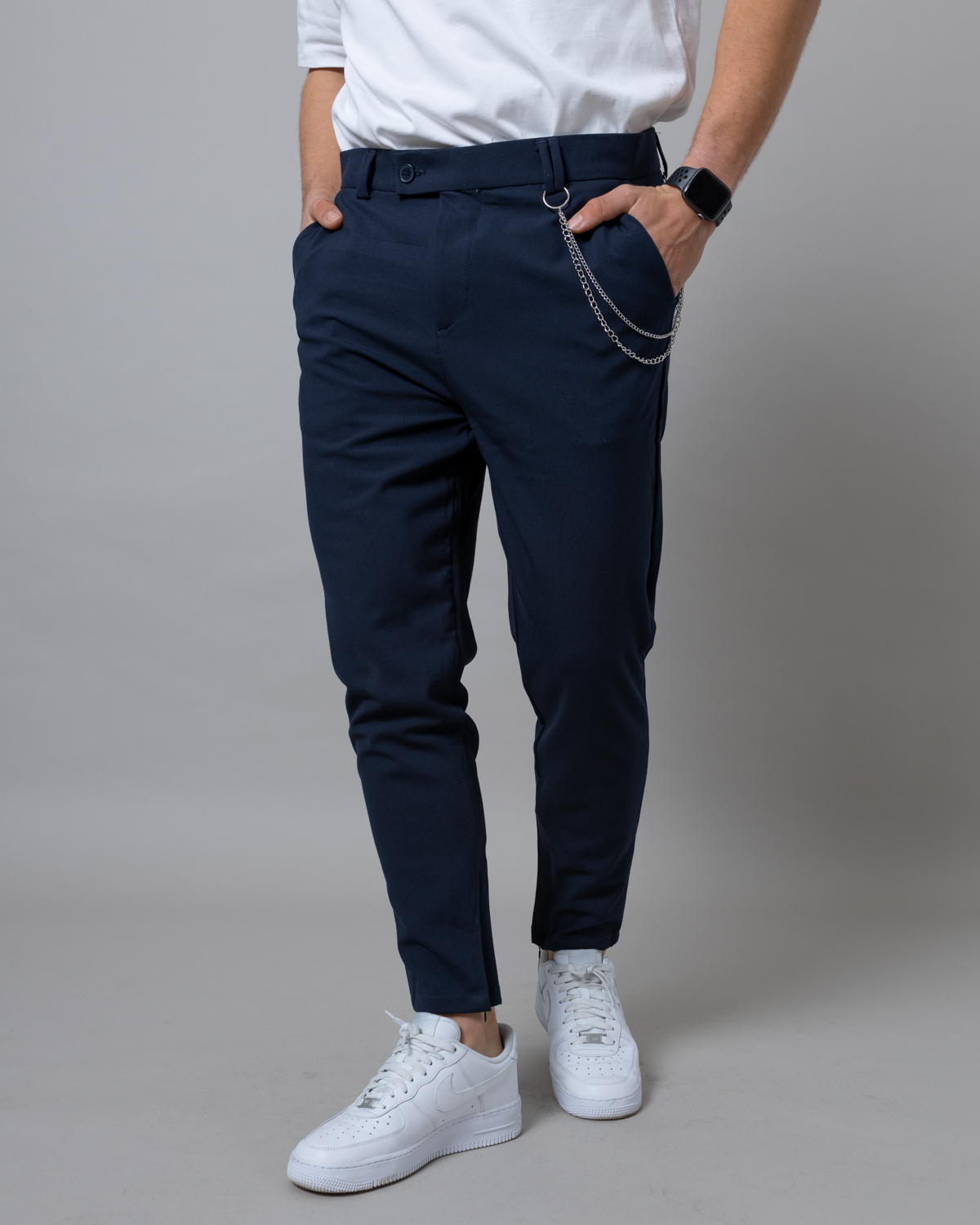 Modré chino nohavice ORIGINAL Veľkosť: 31