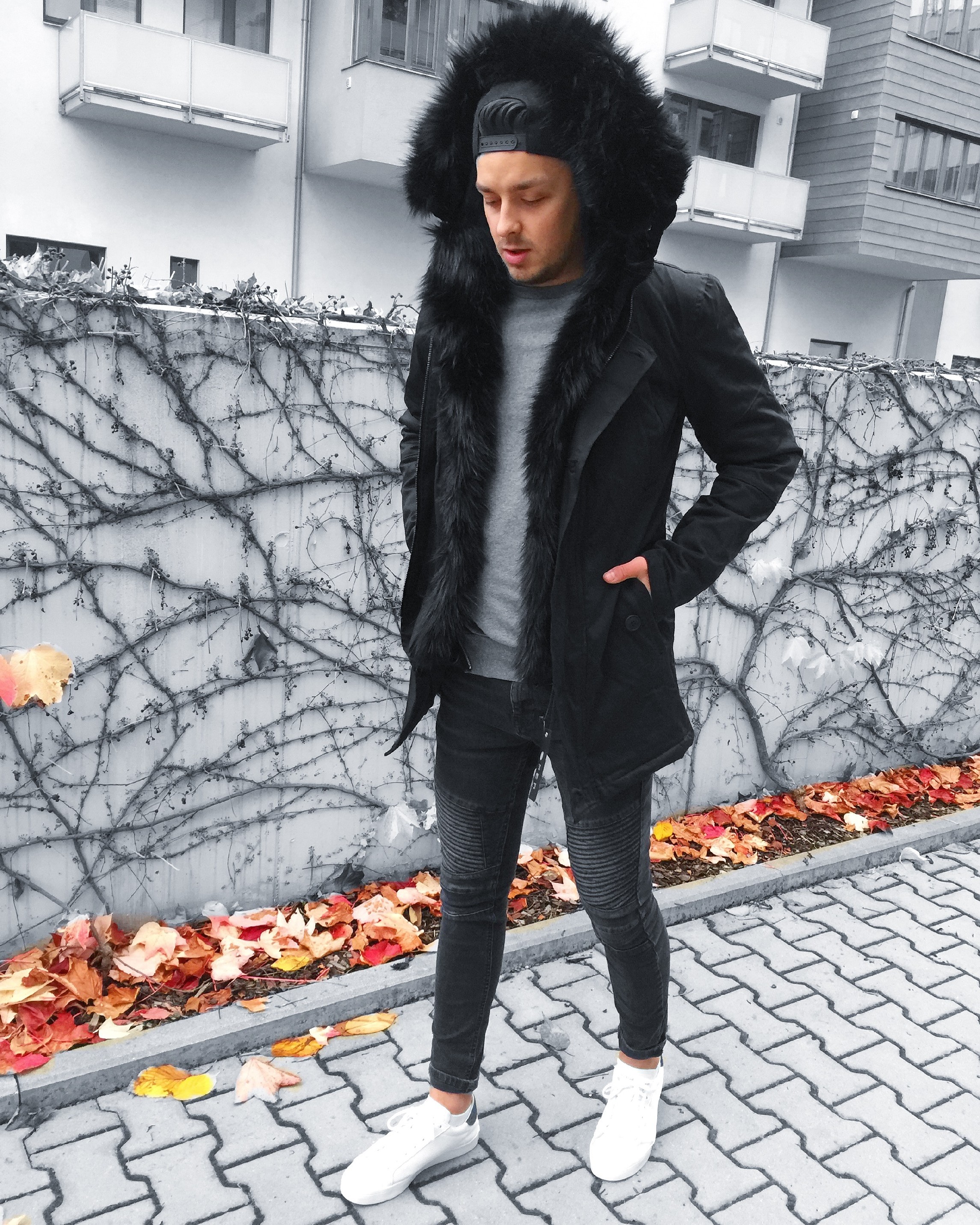Stylovej.cz Parka Dark Black Veľkosť: L