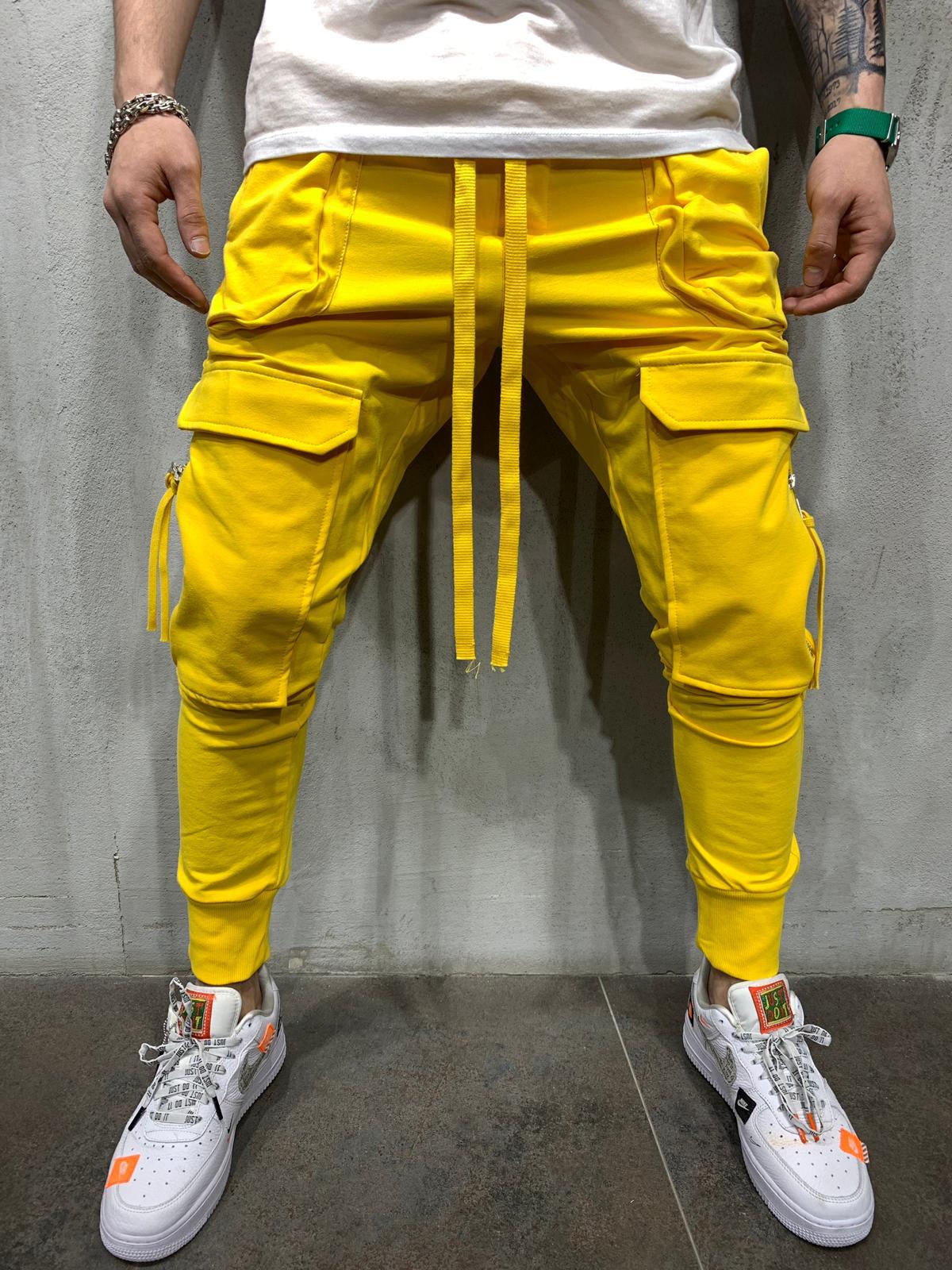 Tepláky Sow - žlté Veľkosť: XL