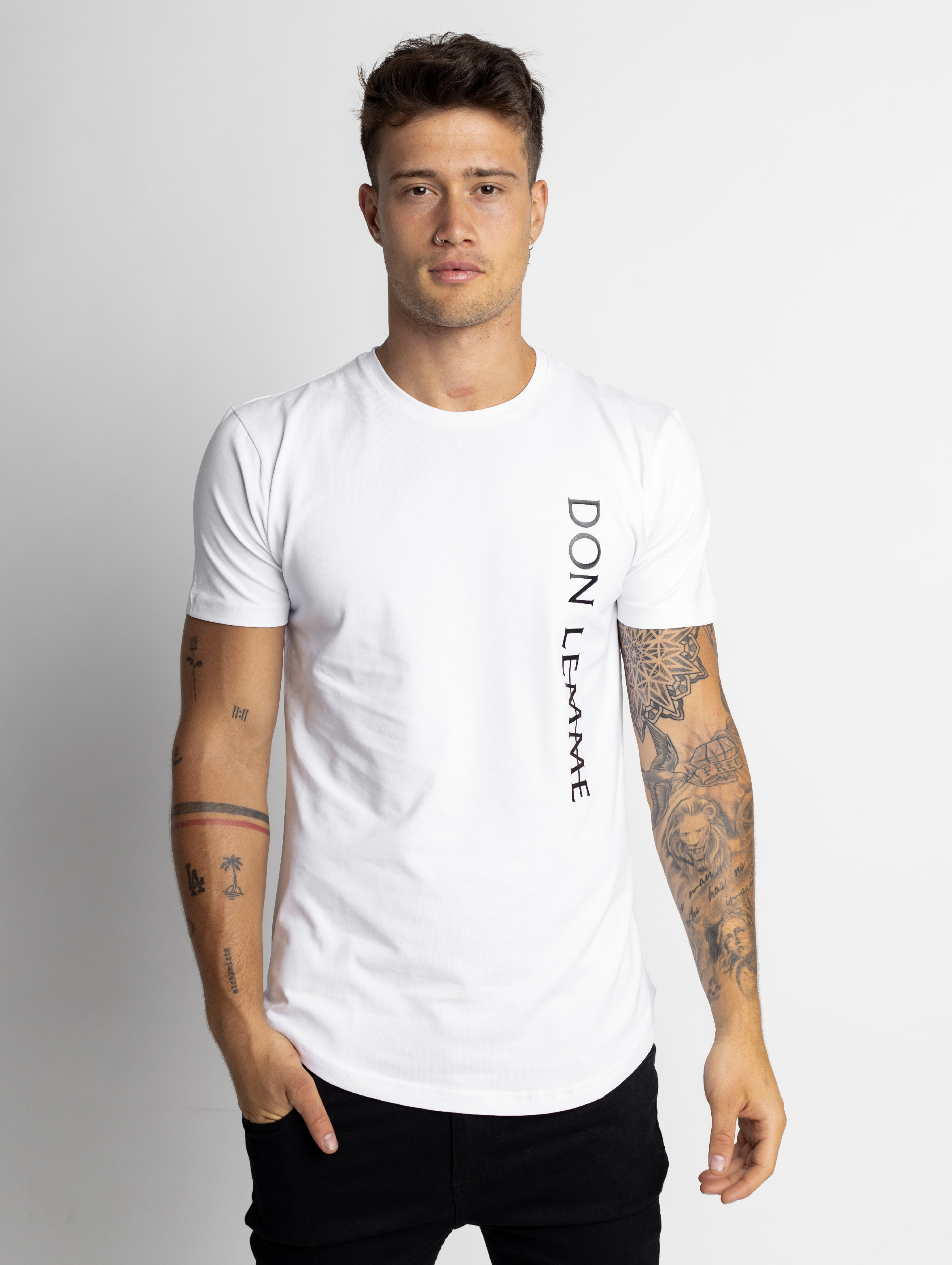 Don Lemme Tričko Give - biele Veľkosť: M