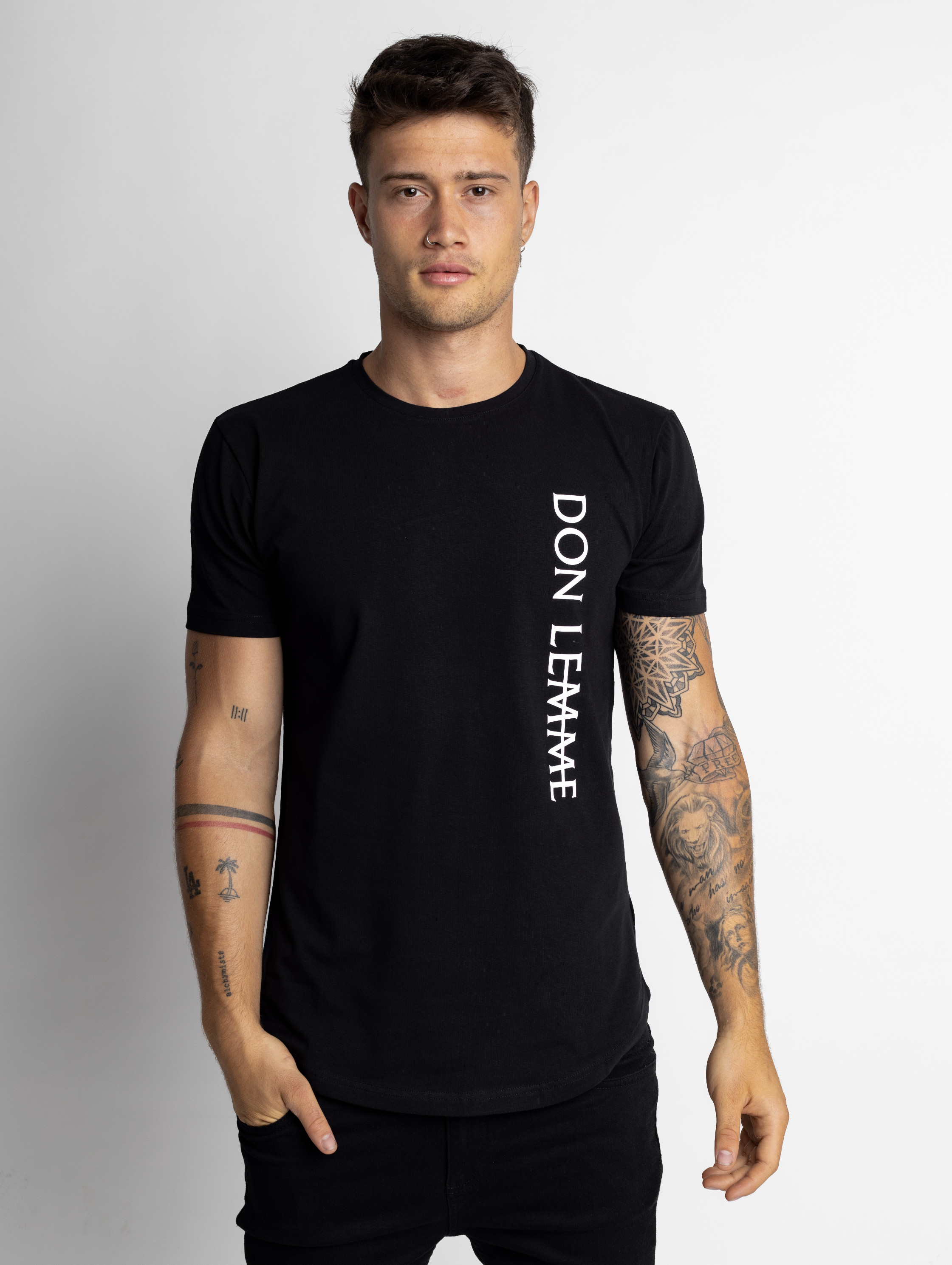 Don Lemme Tričko Give - čierne Veľkosť: M