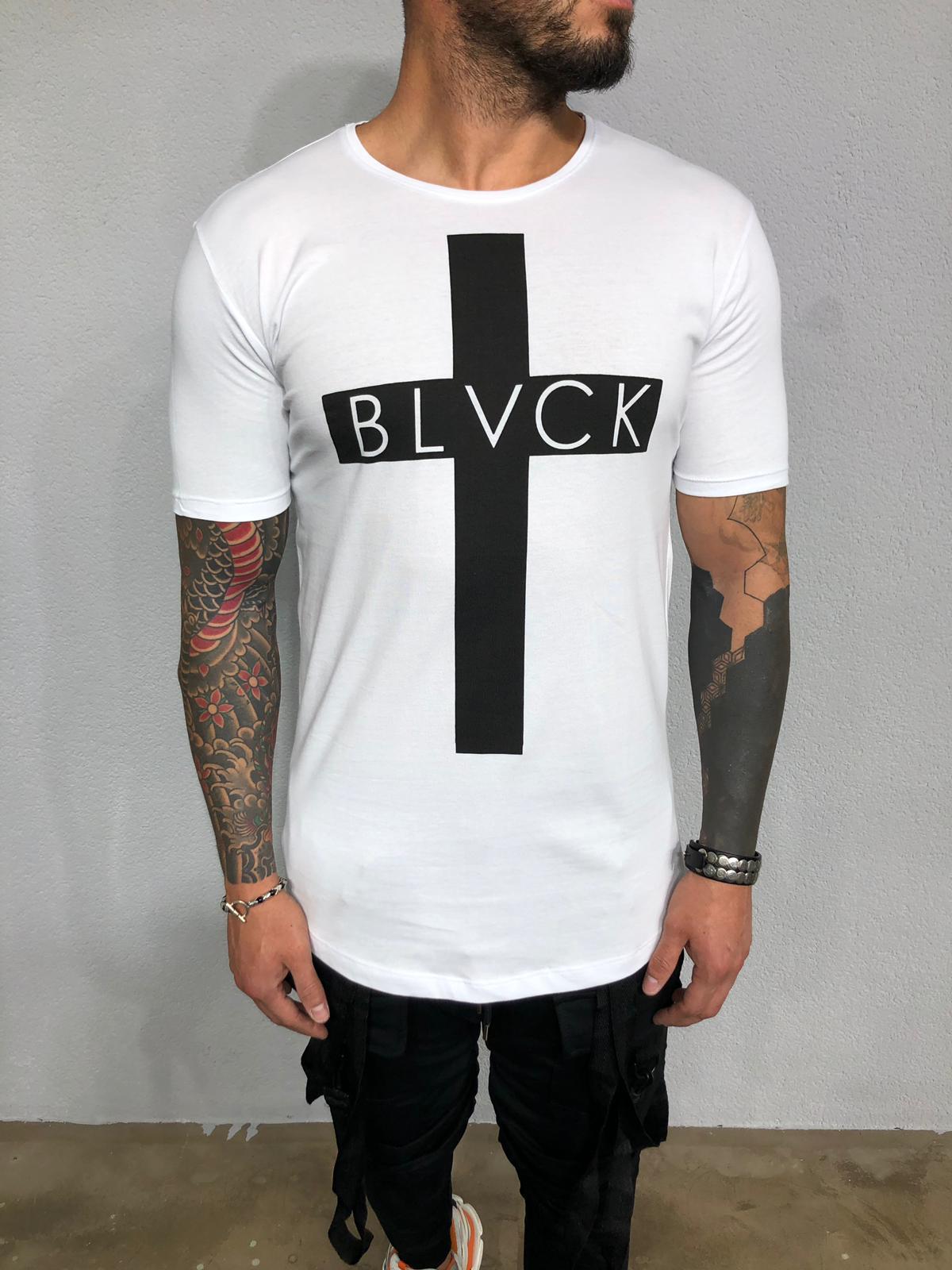 Tričko Across -biele Veľkosť: L