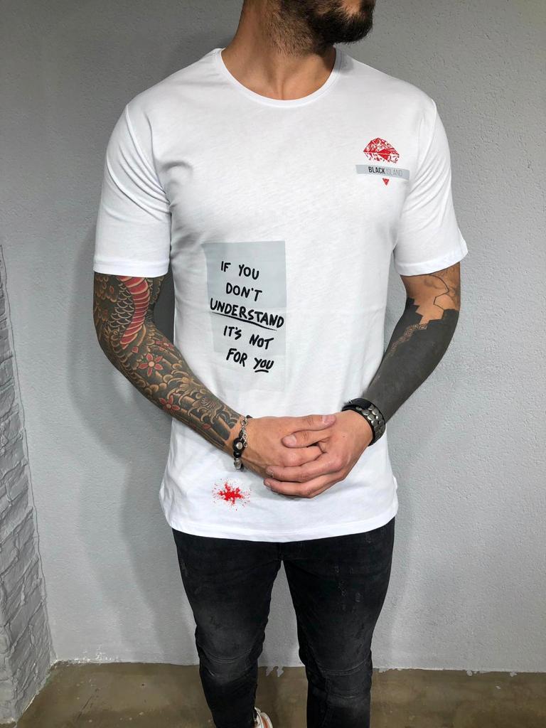 Tričko Understand - biele Veľkosť: M