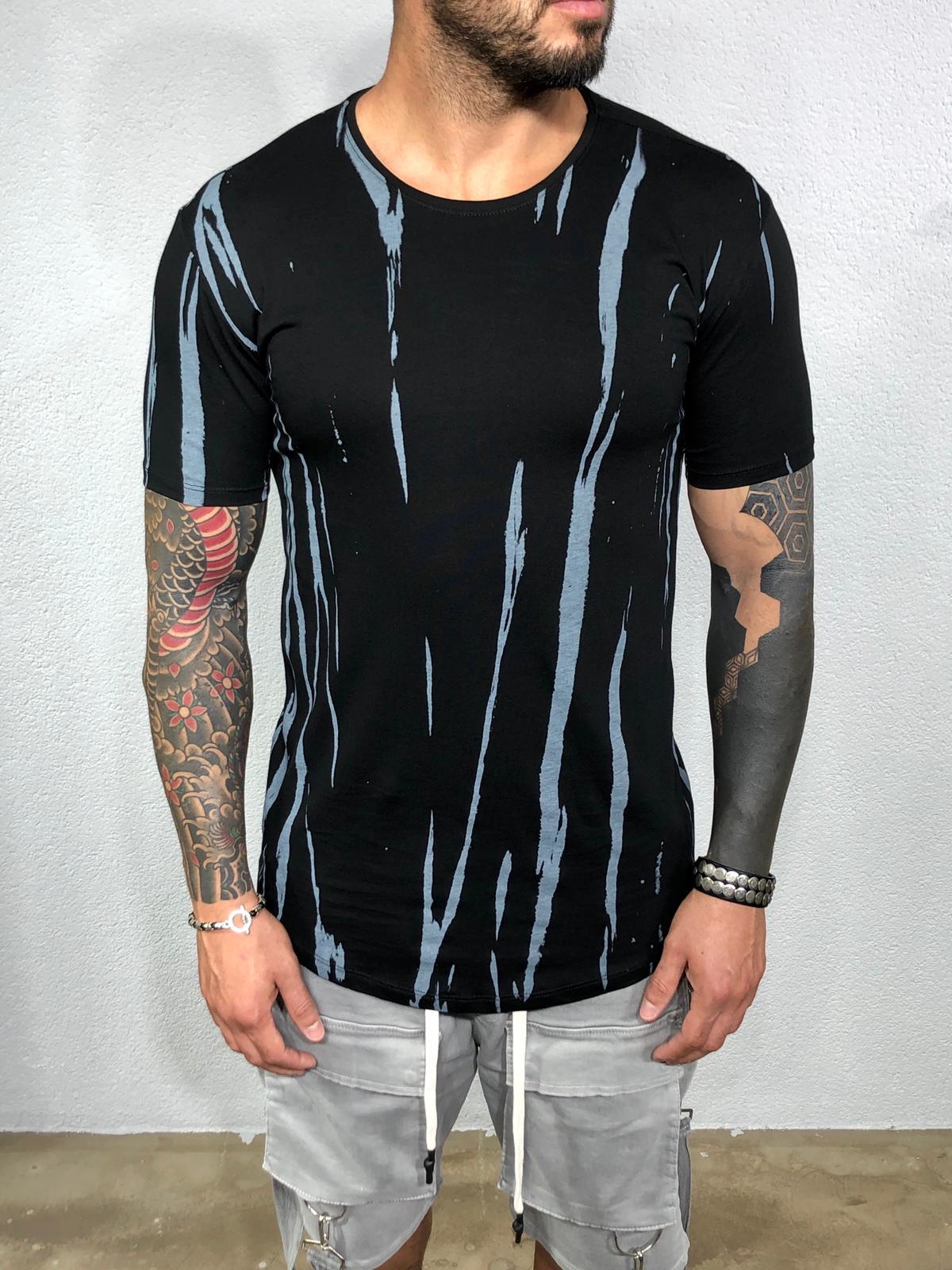 Tričko Round - čierne Veľkosť: S