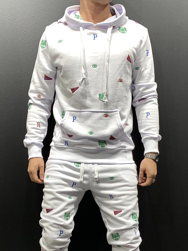 Mikina Center - bielá Veľkosť: L