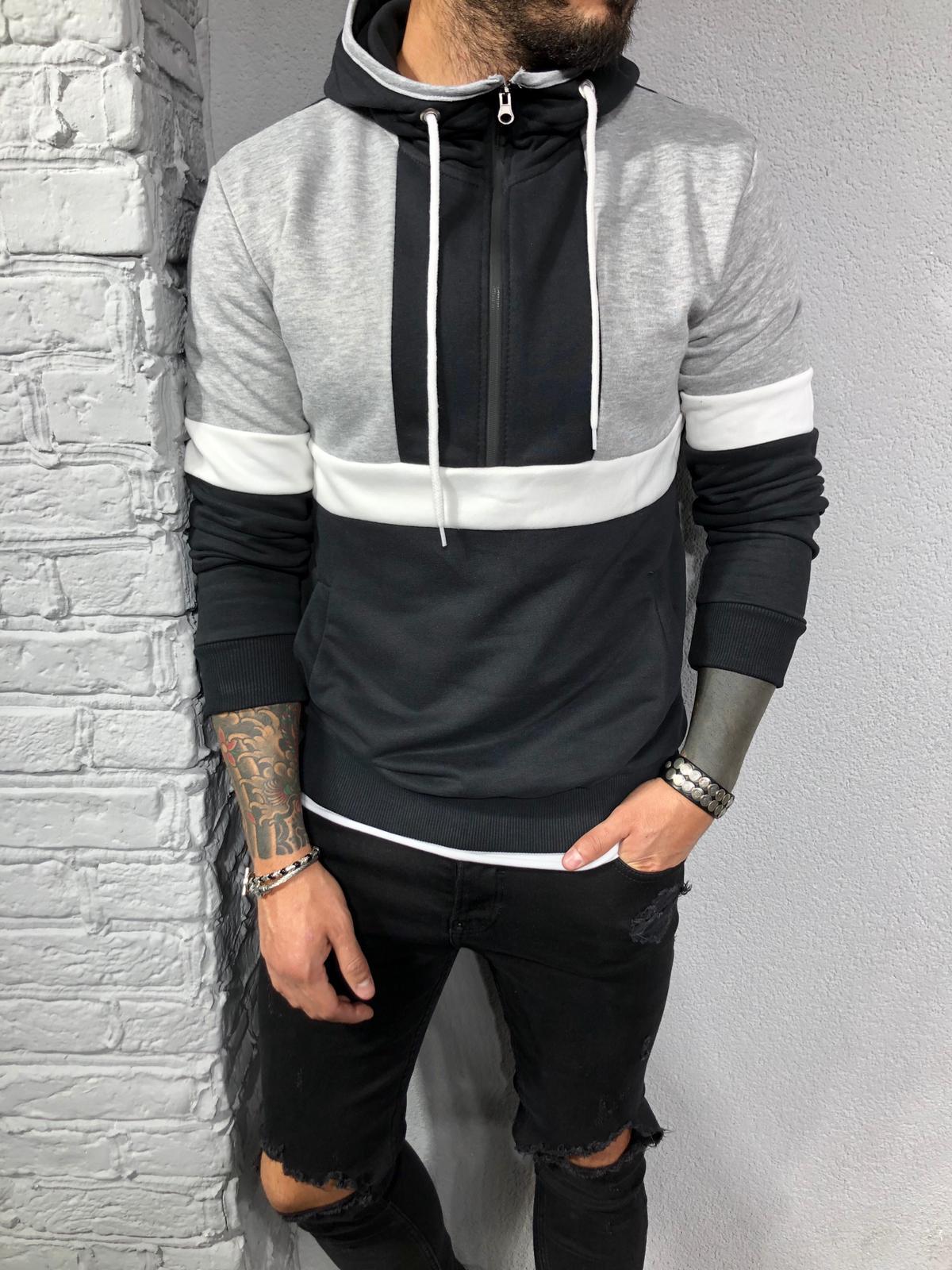 Mikina Apollo - čierna Veľkosť: XL