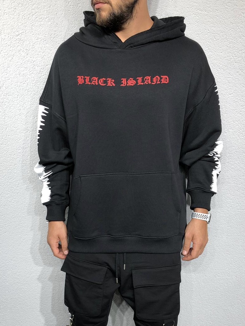 Mikina Resolve - čierna Veľkosť: S