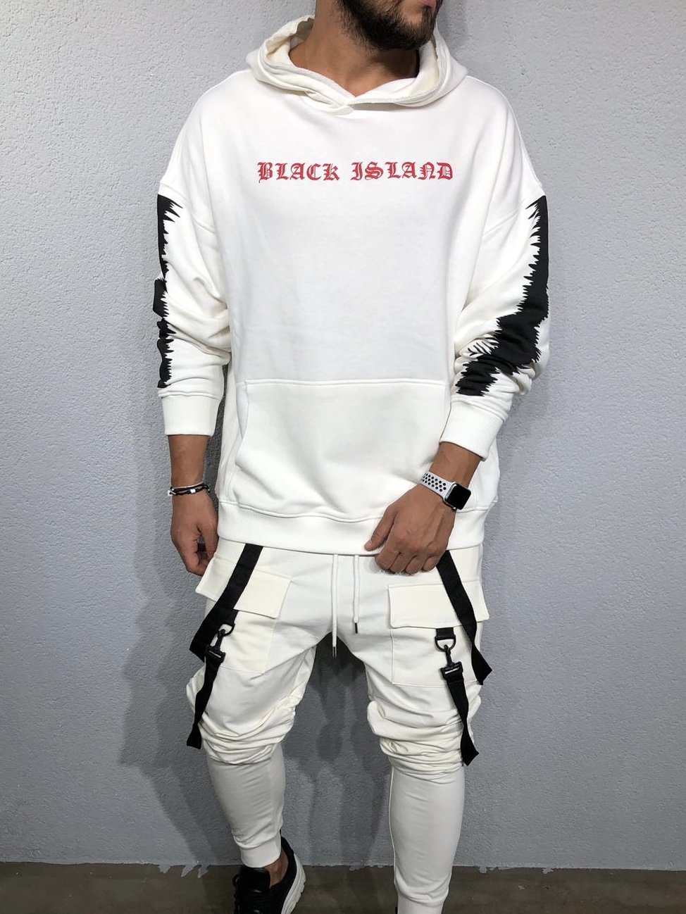 Mikina Resolve - bielá Veľkosť: S