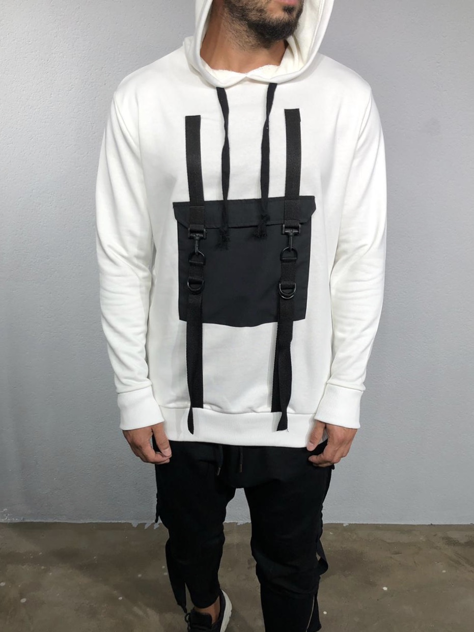 Mikina Mufasa - bielá Veľkosť: M