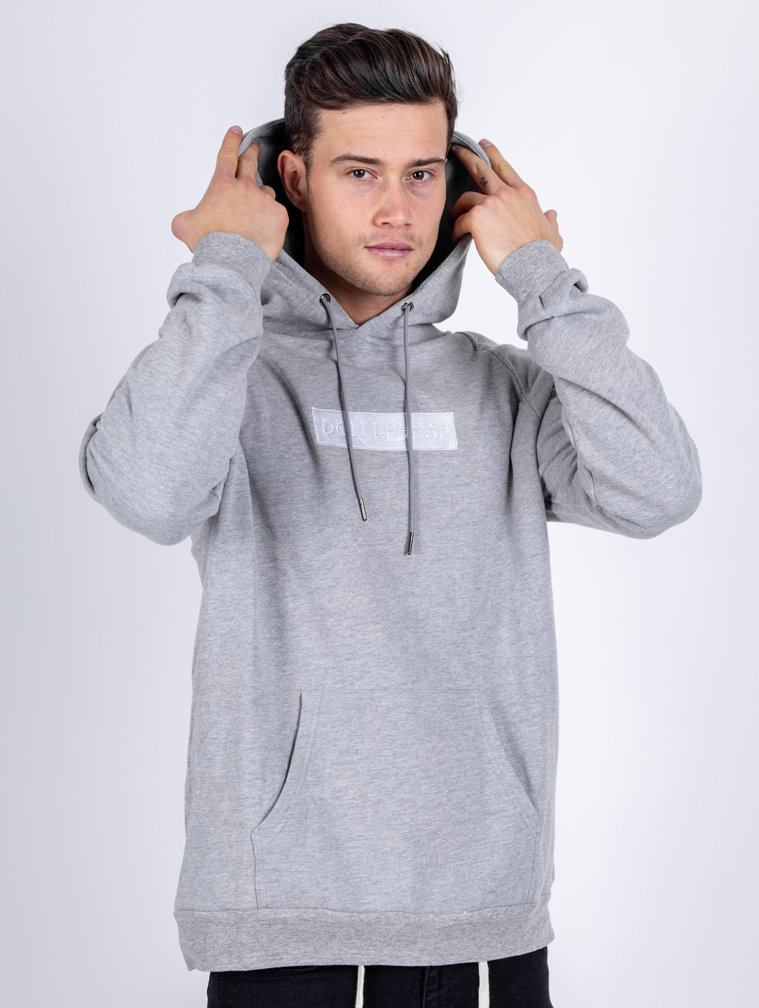 Don Lemme Mikina Sivel - sivá Veľkosť: L
