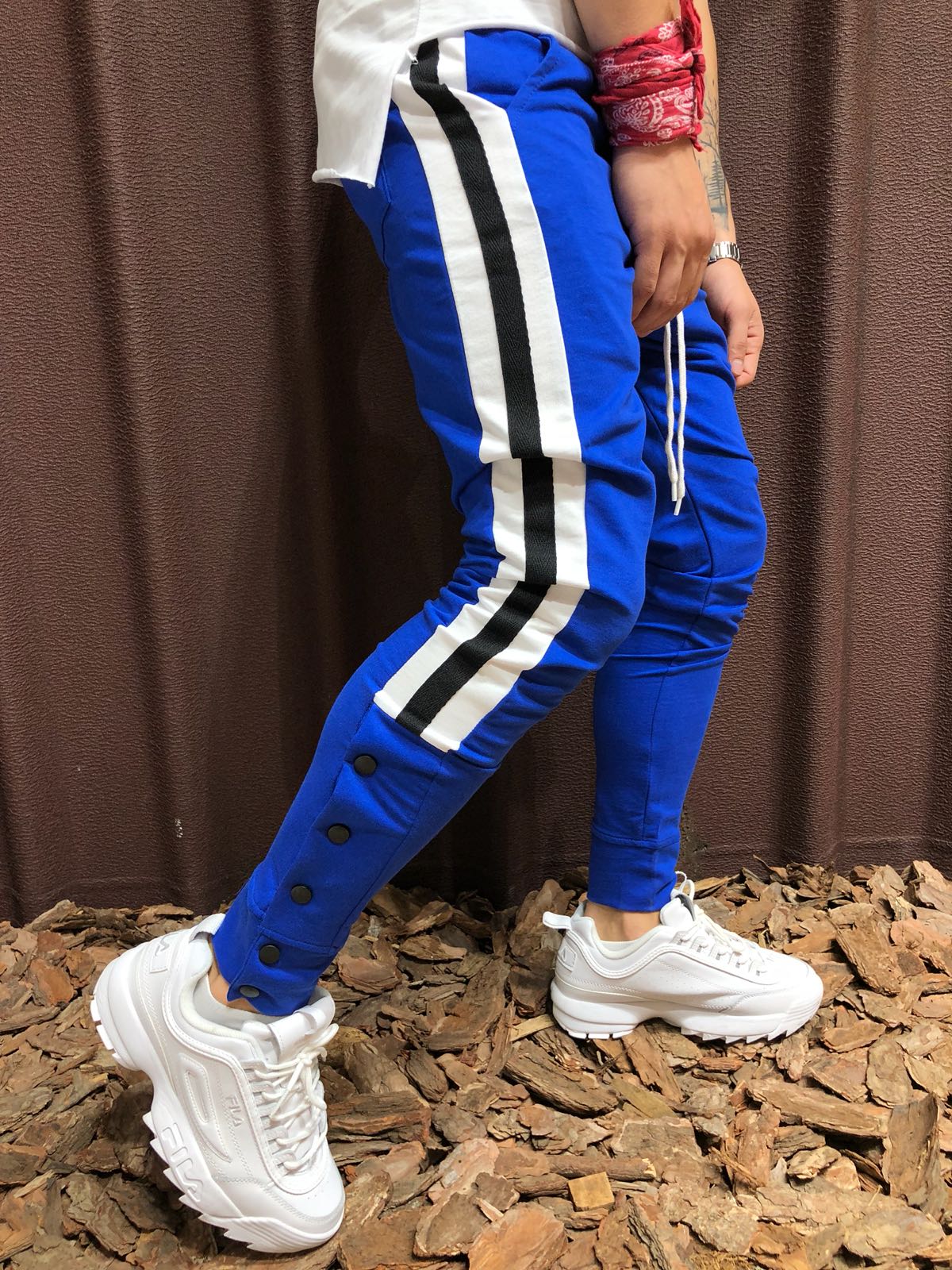 Tepláky Dexter - modré Veľkosť: XL