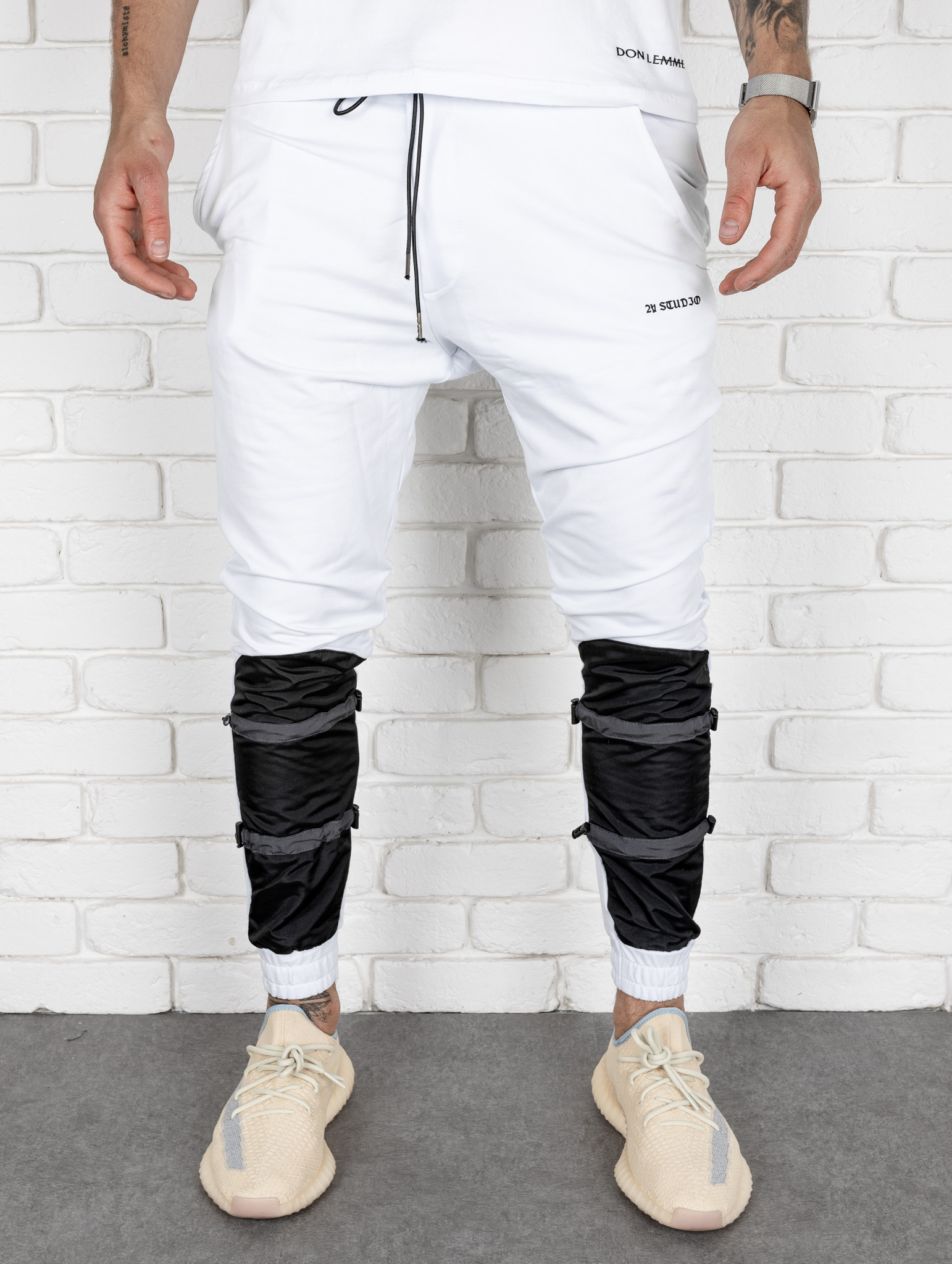 Tepláky Syndrome - biele Veľkosť: XL