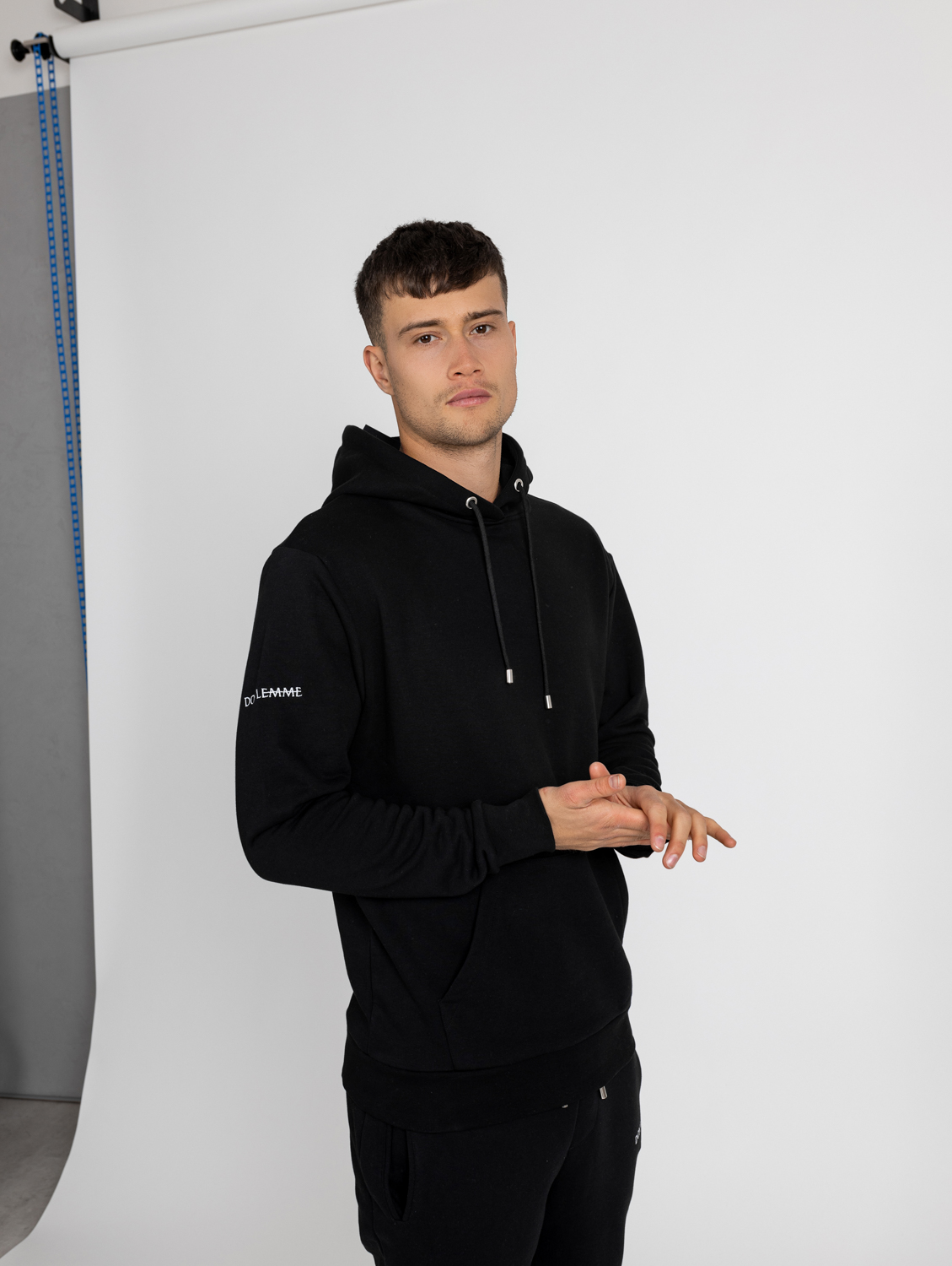 Don Lemme Mikina Essentials - čierna Veľkosť: M