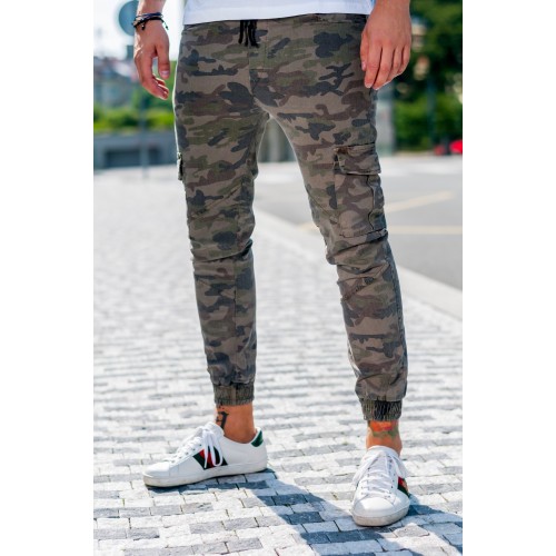 Stylovej.cz Kalhoty Camo Light Veľkosť: S