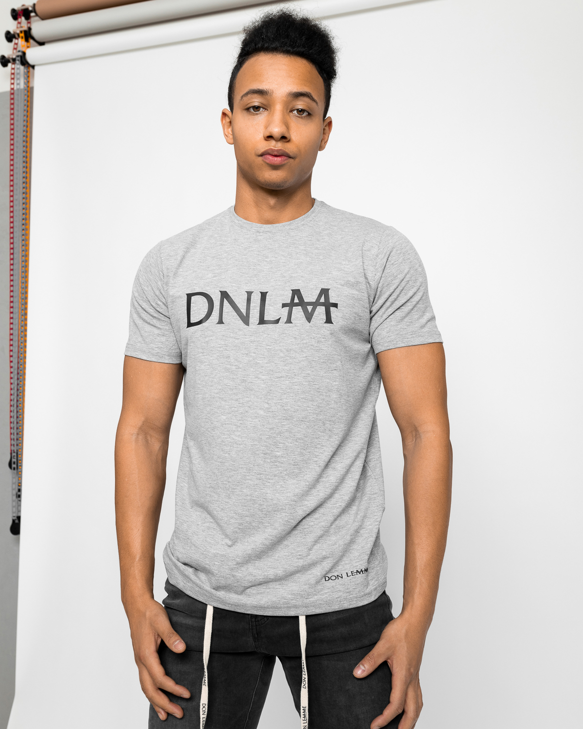 Don Lemme Tričko Shortcut - sivé Veľkosť: S