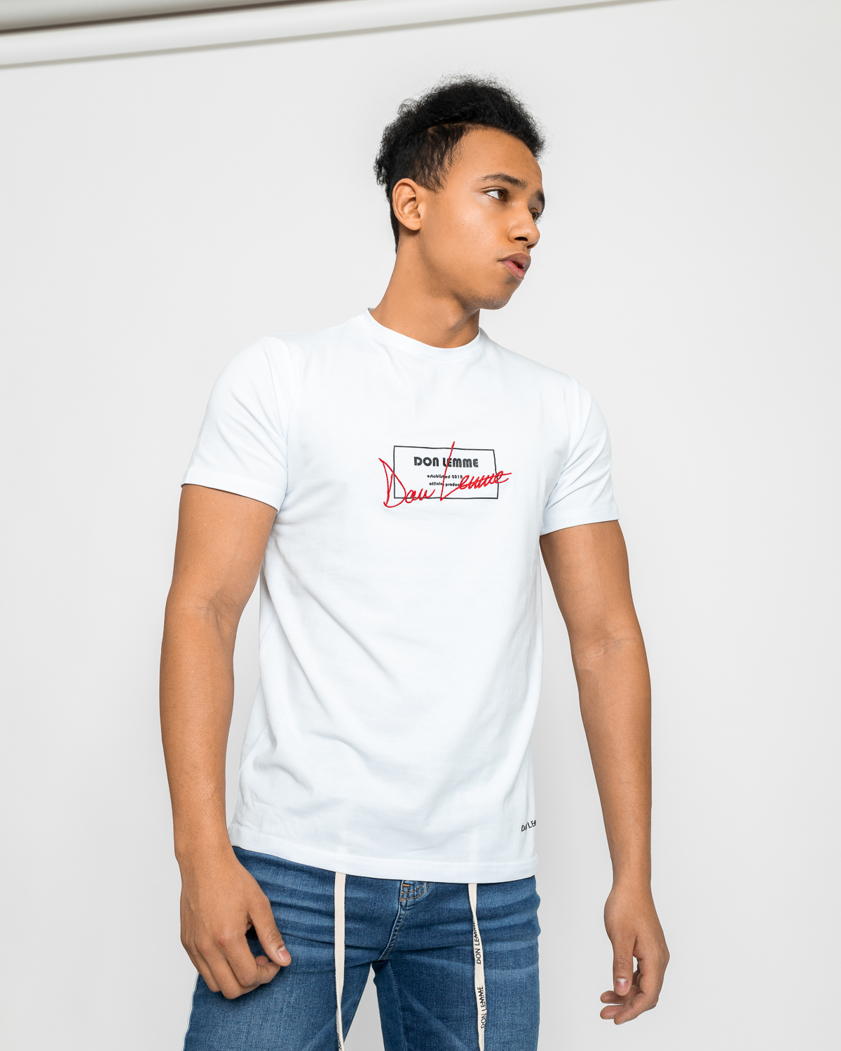 Don Lemme Tričko Carpet - biele Veľkosť: S