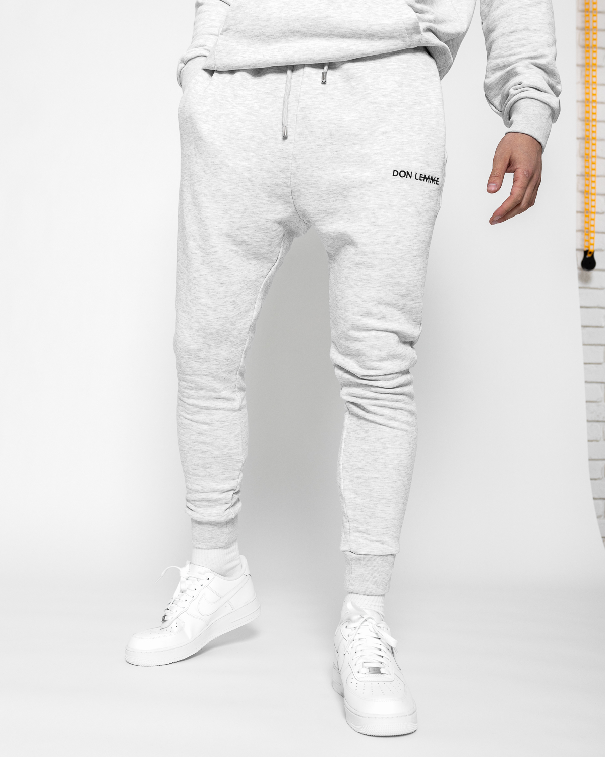 Don Lemme Tepláky Joggers - šedé Veľkosť: L