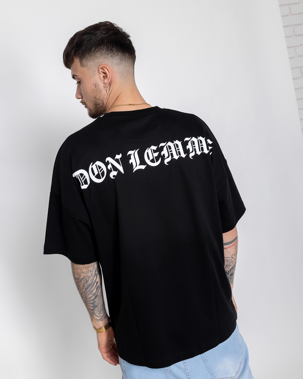 Don Lemme Unisex Tričko Goth - čierne Veľkosť: L