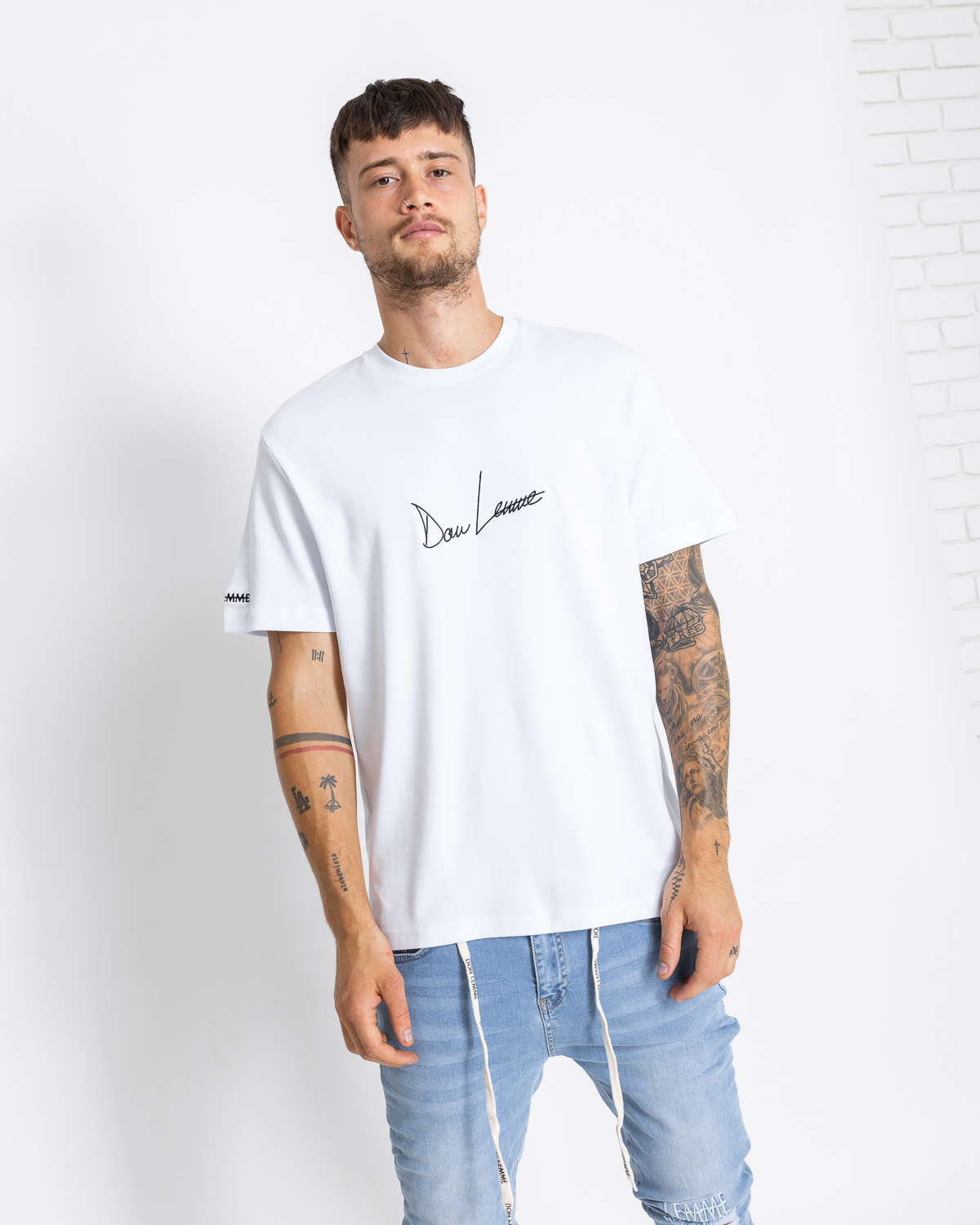 Don Lemme Tričko Iconic - biele Veľkosť: M