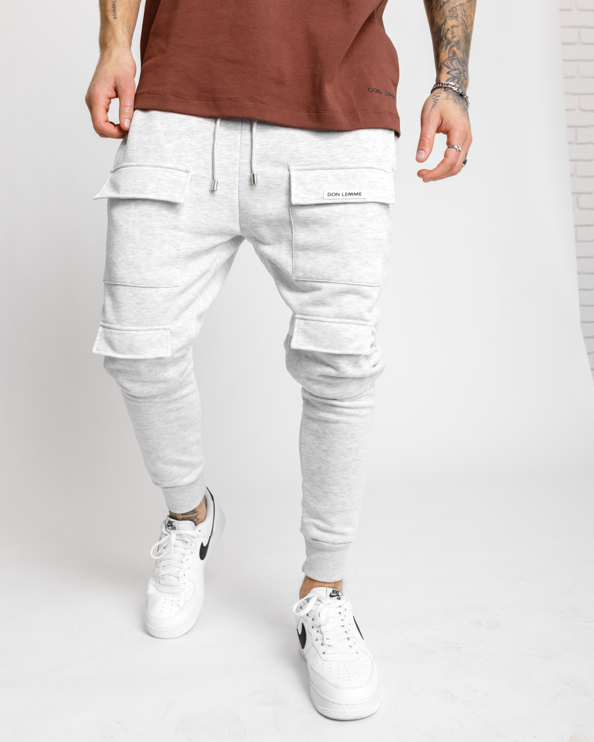 Don Lemme Tepláky Begin - grey Veľkosť: M