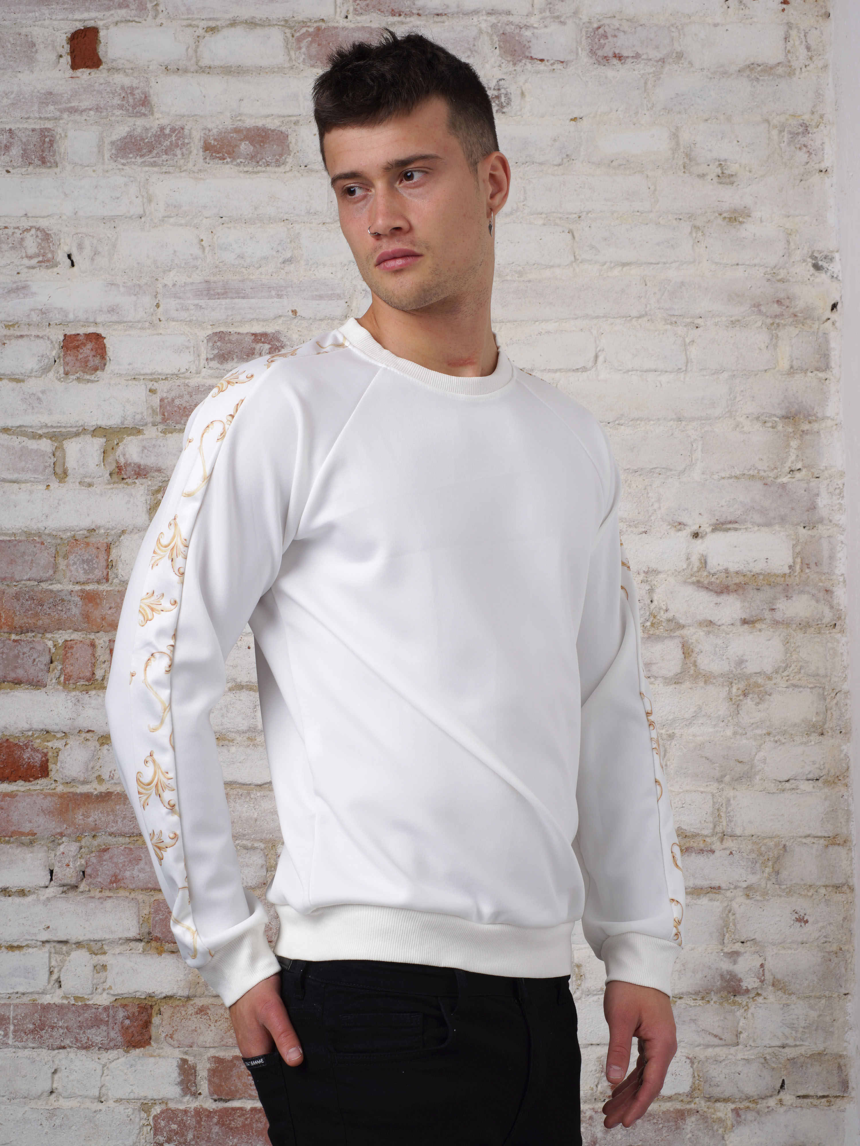 Mikina Dimension - biela Velkost: XL