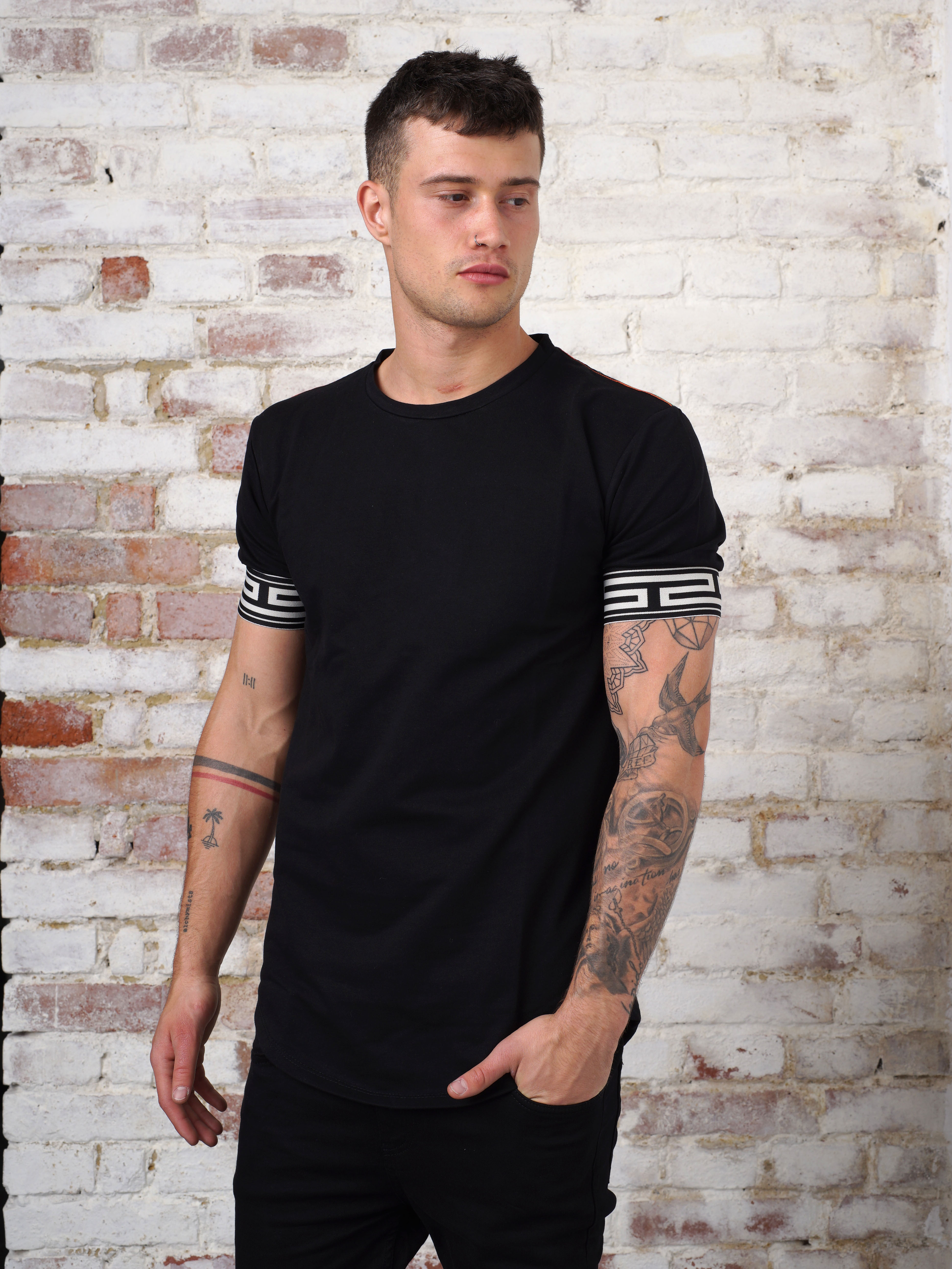 Tričko Italia - čierne Velkost: S