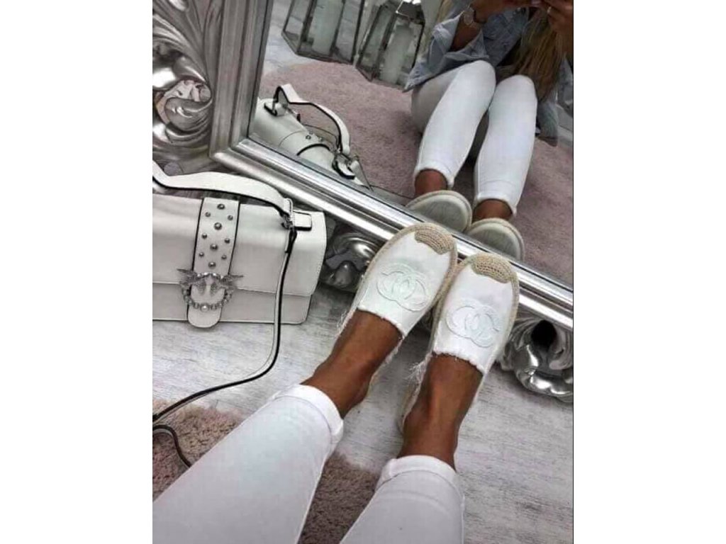espadrilky bílé