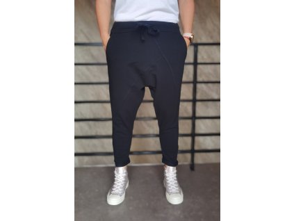 dámské baggy tepláky černé