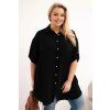Plussize košile černá
