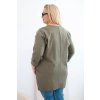 Plussize blůza khaki