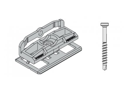 Set - PVC spona (600 kusů)