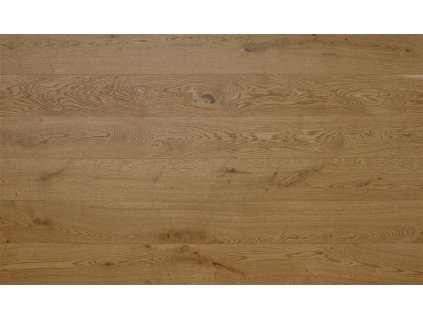 Dubová vrstvená podlaha, RUSTIKAL, ošetřeno TVO - lehce kouřový bezbarvý