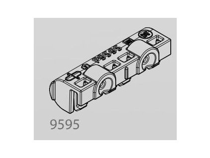 Sada: Fixační spojky k 9576 + šrouby