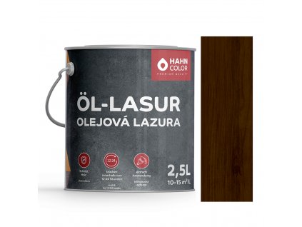 3209440 1 hahn color olejova lazura 2 5l ol 10 palisandr palisander