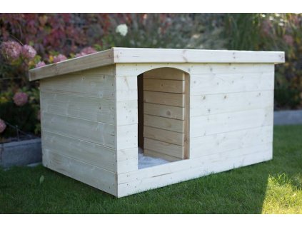Bouda pro psa HUSKY, 120x75x70cm- přírodní