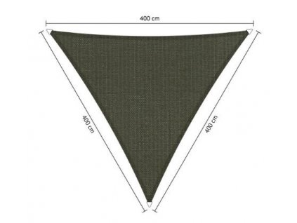 Sluneční plachta trojúhelník Shadow Comfort - 4 x 4 x 4 m