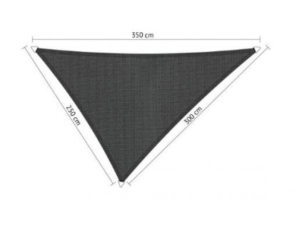 Shadow Comfort, nepravidelný trojúhelník, 4 x 4,5 x 5 m