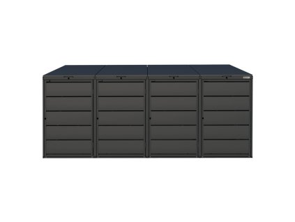 Zabudowa koszy Kuba240 4 kolor antracyt 7016