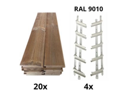 20x 4x samkit bílá