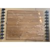 Samkit SET antracit - 1m²  (10ks thermowood borovice desek a 2x samkit)