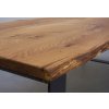 Stůl z masivu - 4,5 cm (délka 180 cm, šířka 120 cm, výška 80 cm)