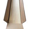 Samkit SET white - 1200*2400mm (25ks modřínových desek a 5x samkit)