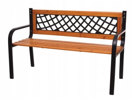 Dřevěná zahradní lavice Stylo 118x60x85cm