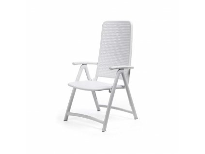 Plastová zahradní židle NARDI DARSENA - bílá