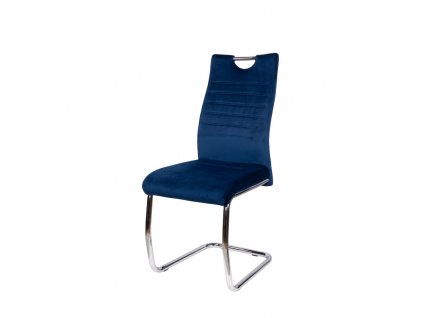 Jídelní čalouněná židle Stylo KASPER - modrý