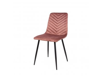 Jídelní čalouněná židle Stylo KOBI - růžový