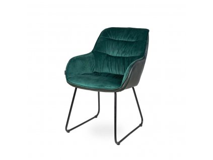 Jídelní čalouněná židle Stylo MARTHA - zelený